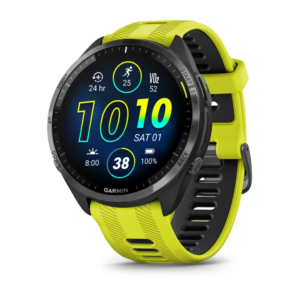 GARMIN Forerunner 955 イエロー Garmin Forerunner 955 Smart Watch (Amp Yellow) – BUMSONTHESADDLE