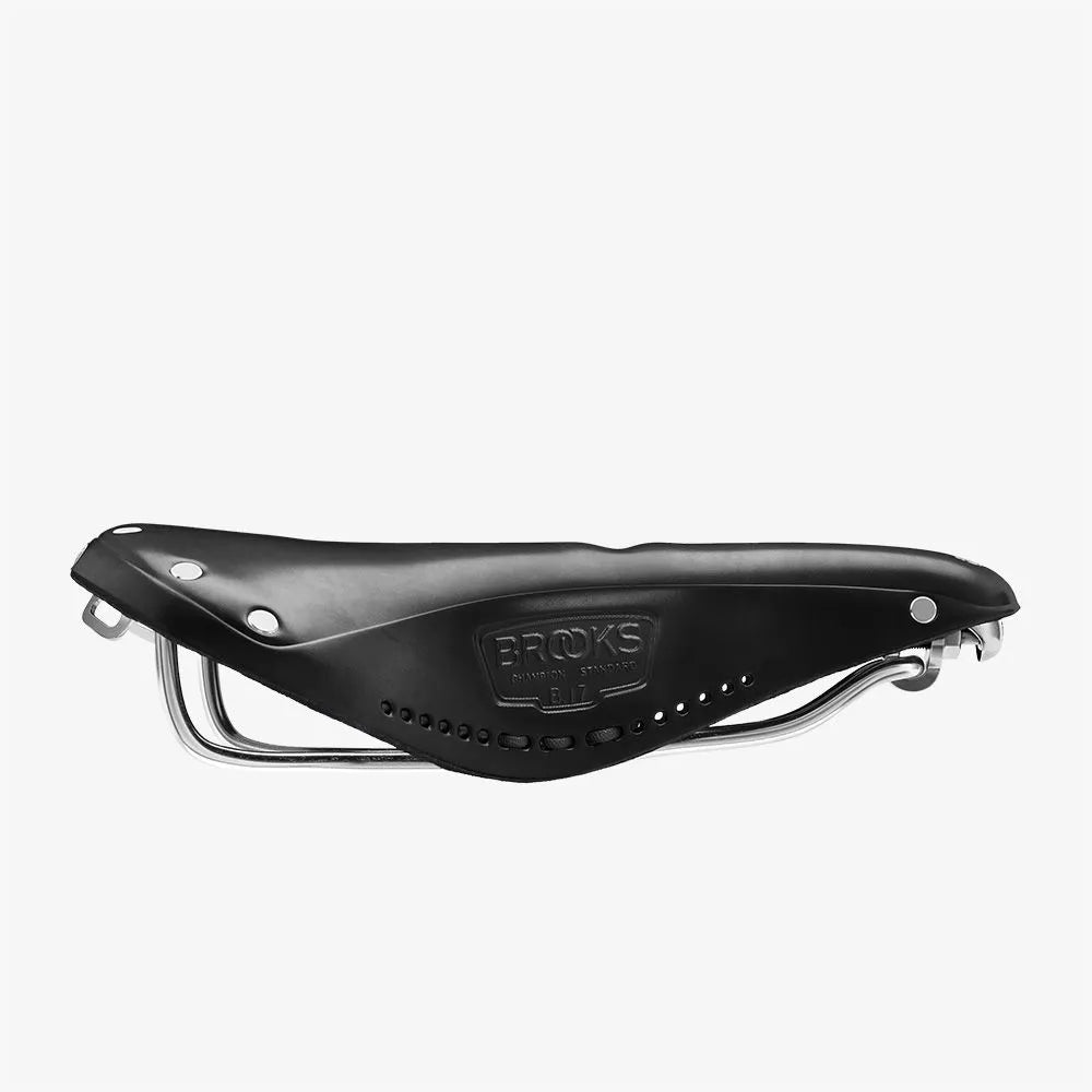 Brooks B17 Carved Saddle (Black) – BUMSONTHESADDLE - Main Image