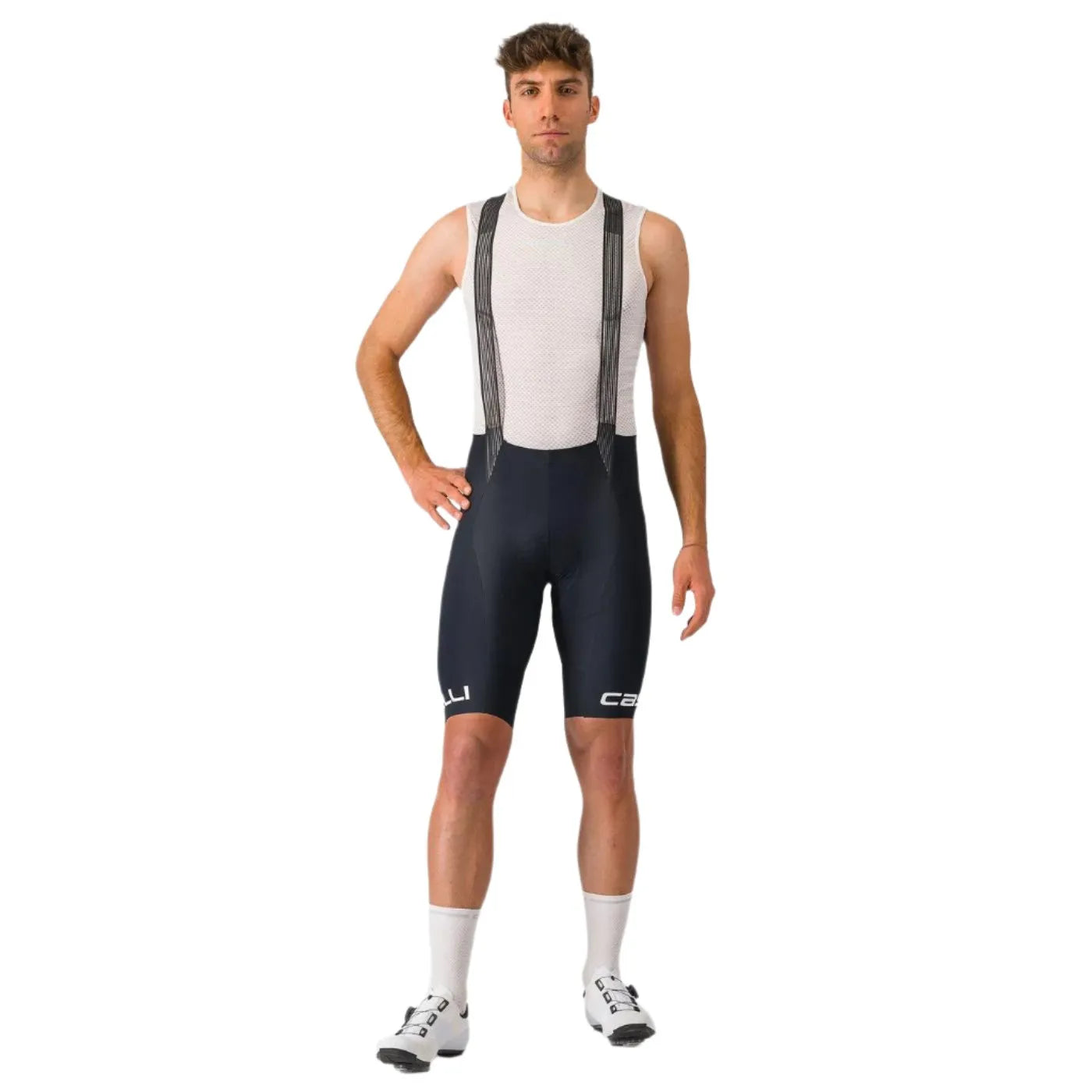 Castelli Free Aero RC Classic Men's Cycling Bibshort (Black/White