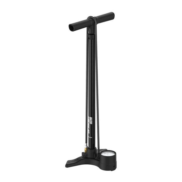Lezyne Macro Drive ABS Flip Chuck High Pressure Floor Pump (Flat Black)