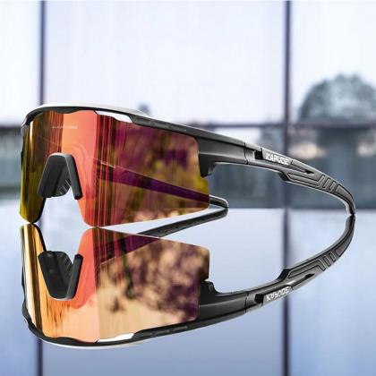 Kapvoe X75 Sports Sunglasses (Red/Black)
