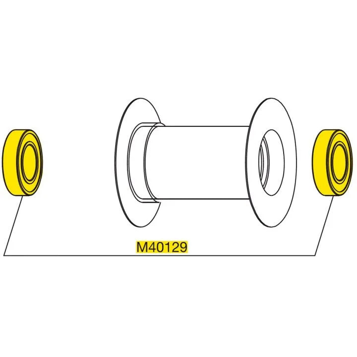 Mavic Comete Track Rear Wheel Hub Bearings
