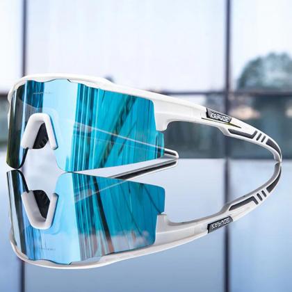 Kapvoe X75 Sports Sunglasses (Blue/White)