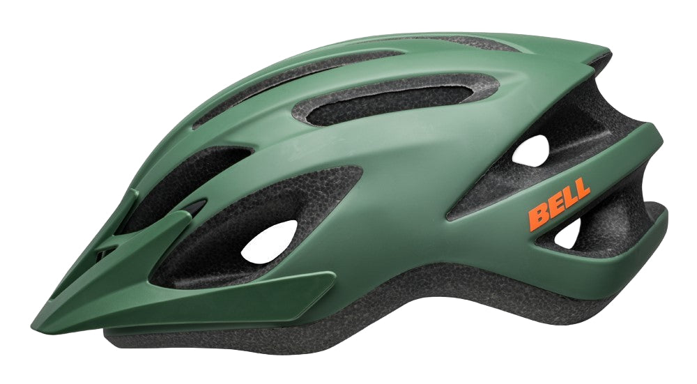 Bell Crest MTB Cycling Helmet (Dark Green) - Main Image