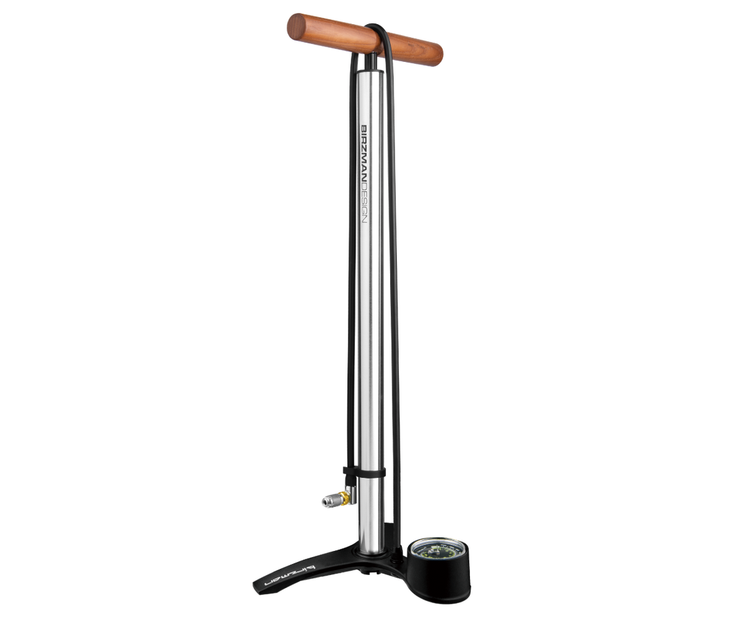 Birzman Helix Floor Pump (Silver)