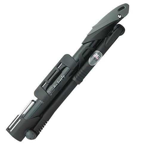 Giyo GM 71 High Pressure Hand/Floor Pump (Black)