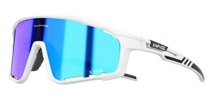 Kapvoe X76 Sports Sunglasses (Blue/White)