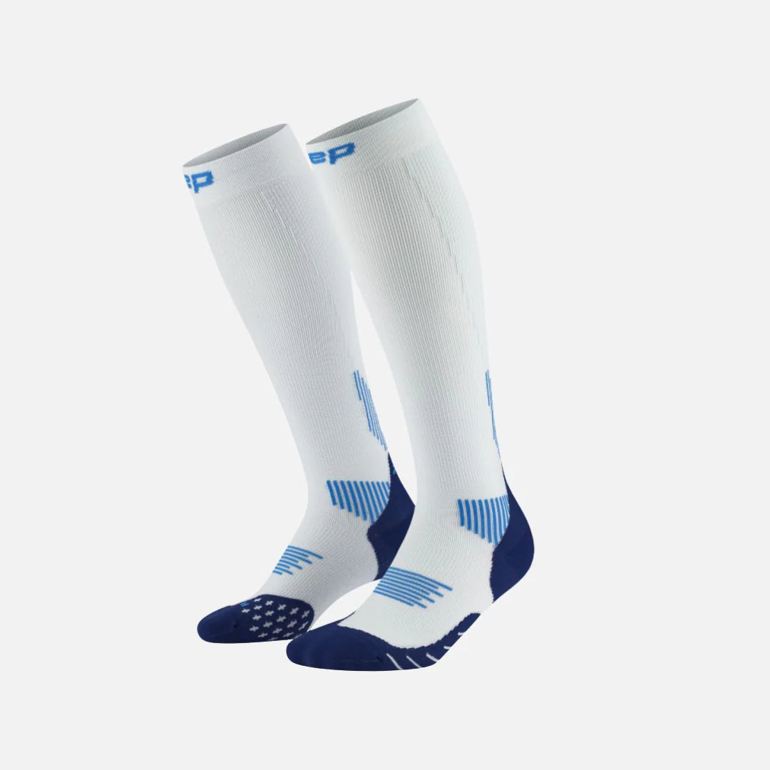 CEP Compression Core Run 5.0 Men's Compression Socks (Ice/Blue)