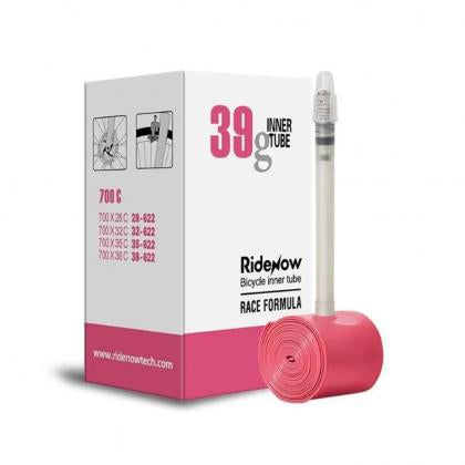 RideNow 700x28-38c 45mm Light Presta Valve Road Inner Tube