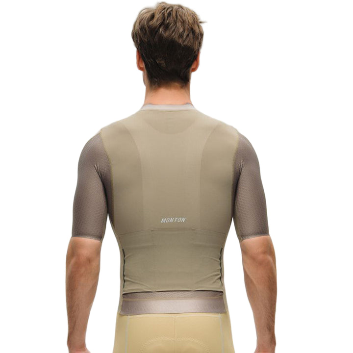 Monton Traveler Men's Cycling Jersey (Moss Grey)