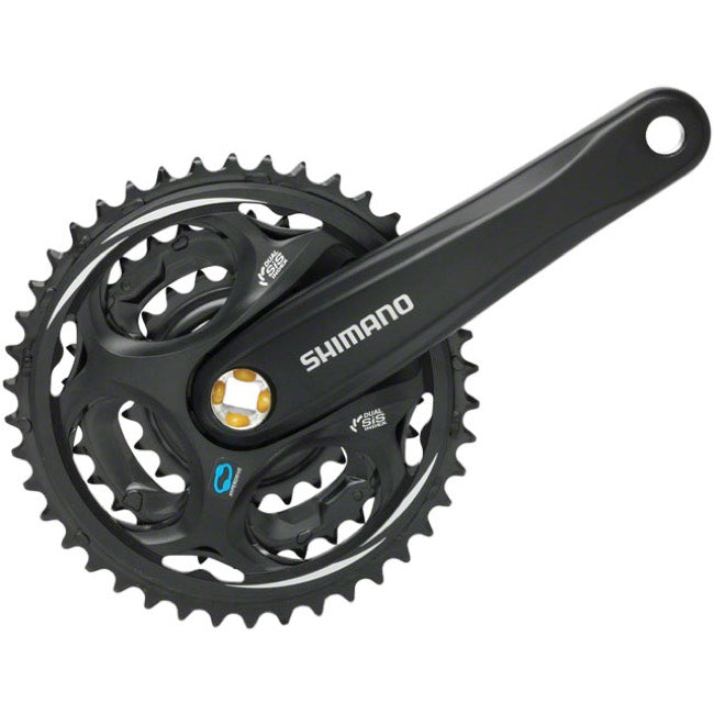 Shimano Altus FC-M311 SquareTaper Crankset w/o CG (Black)