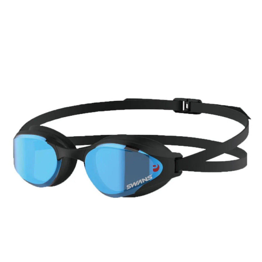 Swans Ascender SR-81M Swimming Goggles (Smoke Blue/Black)