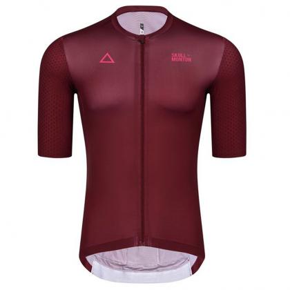 Monton Fire Men's Cycling Jersey (Red) – BUMSONTHESADDLE