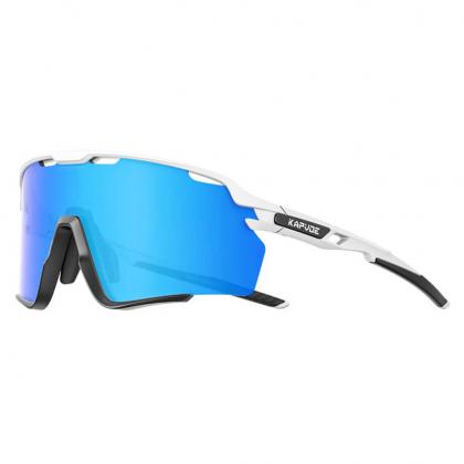 Kapvoe X170 Sports Sunglasses (Blue/White)