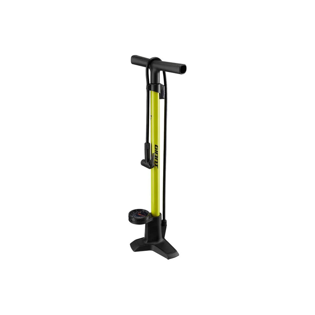 Giant Control Tower Comp Floor Pump (Yellow)
