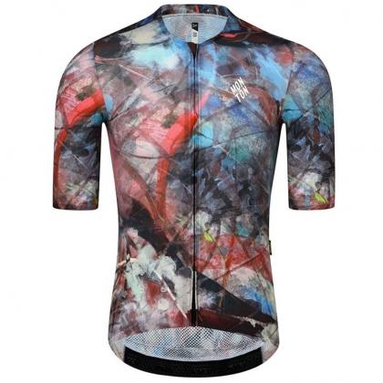 Monton Autumn Whisper Men's Cycling Jersey (Print)