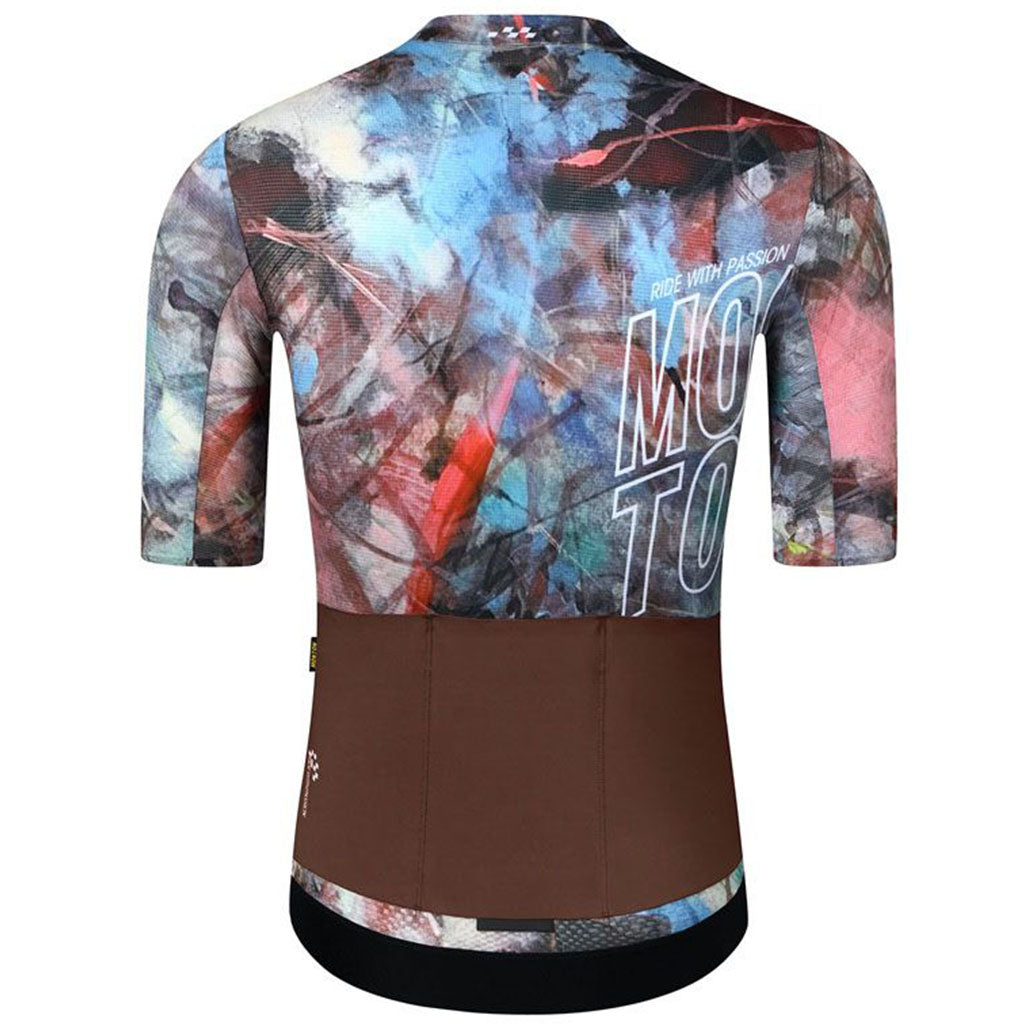 Monton Autumn Whisper Men's Cycling Jersey (Print)