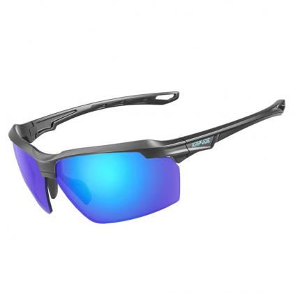 Kapvoe X87 Sport Sunglasses (Blue/Black)