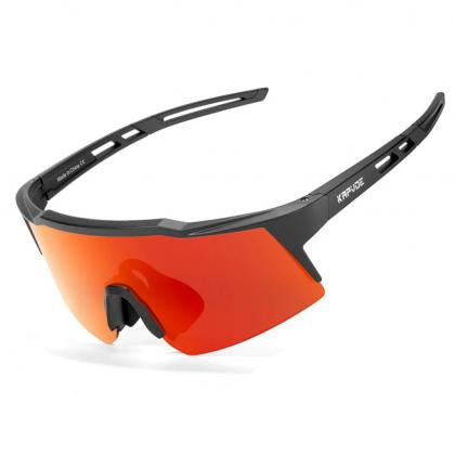 Kapvoe K9028 Kids Sport Sunglasses (Red/Black)