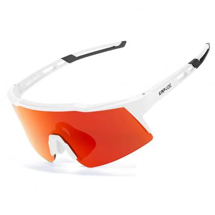 Kapvoe K9028 Kids Sport Sunglasses (Red/White)