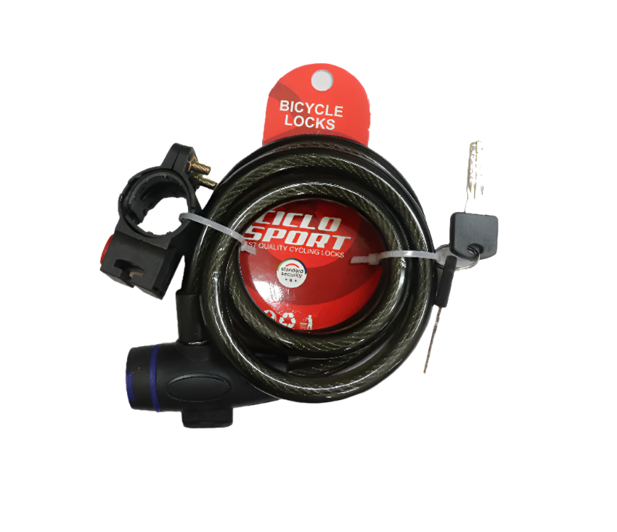 Ciclosport Key Lock (Black)