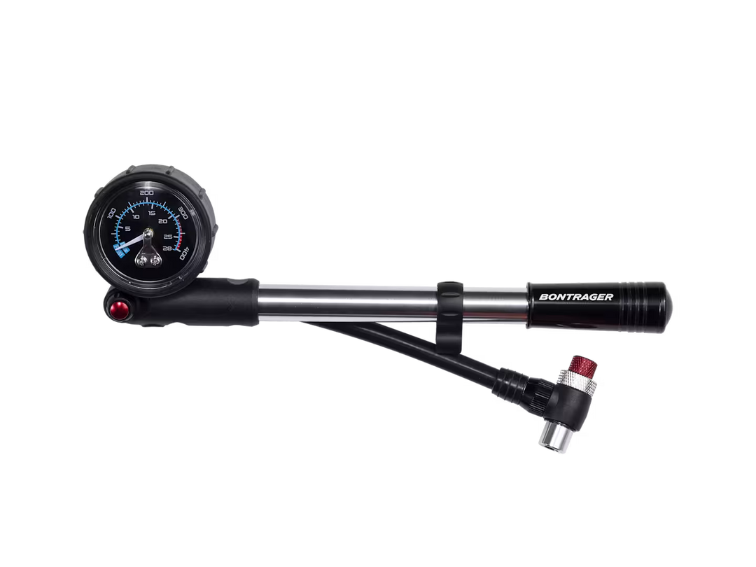 Trek Bontrager High Pressure Shock Pump (Black/Grey)