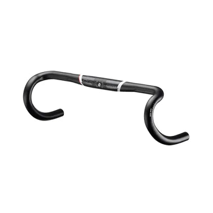 Controltech CLS Compact Drop Handlebar (Sand Black/Red Decal)
