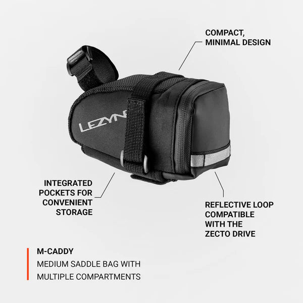 Lezyne M-Caddy Saddle Bag (Red)
