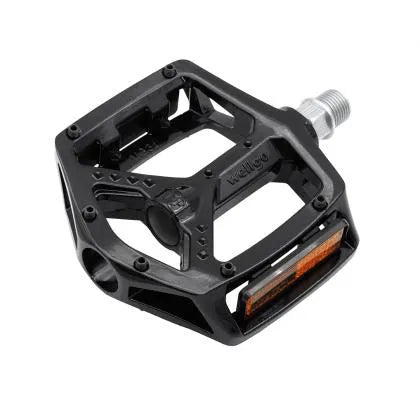 wellgo magnesium pedale Wellgo MG32DU Flat Pedals (Black) – BUMSONTHESADDLE
