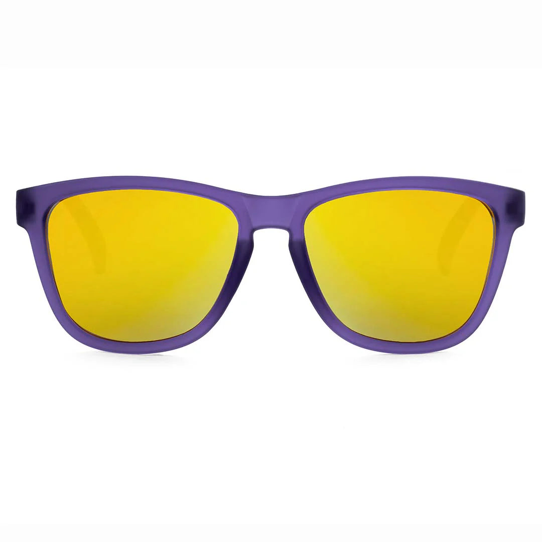 Craycol Sun Needs Shades Sport Sunglasses (Yellow Reflective/Purple  Translucent)