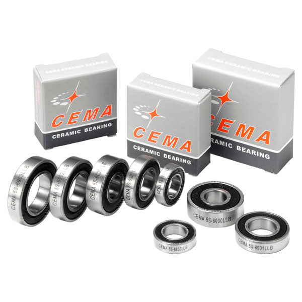 Cema 15267 Double Sealed ABEC5 Bearing (Silver)