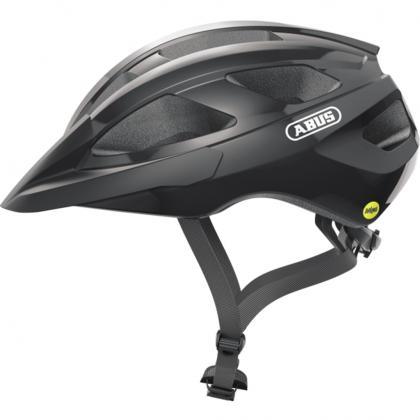 Abus Macator MIPS Road Cycling Helmet (Shiny Black) - BUMSONTHESADDLE