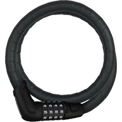 Abus Steel-O-Flex Tresor 6615C/85 Lock (Black) - BUMSONTHESADDLE
