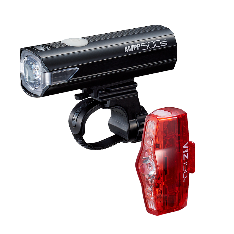 Cateye AMPP500S/ViZ150 Combo Light (Black)