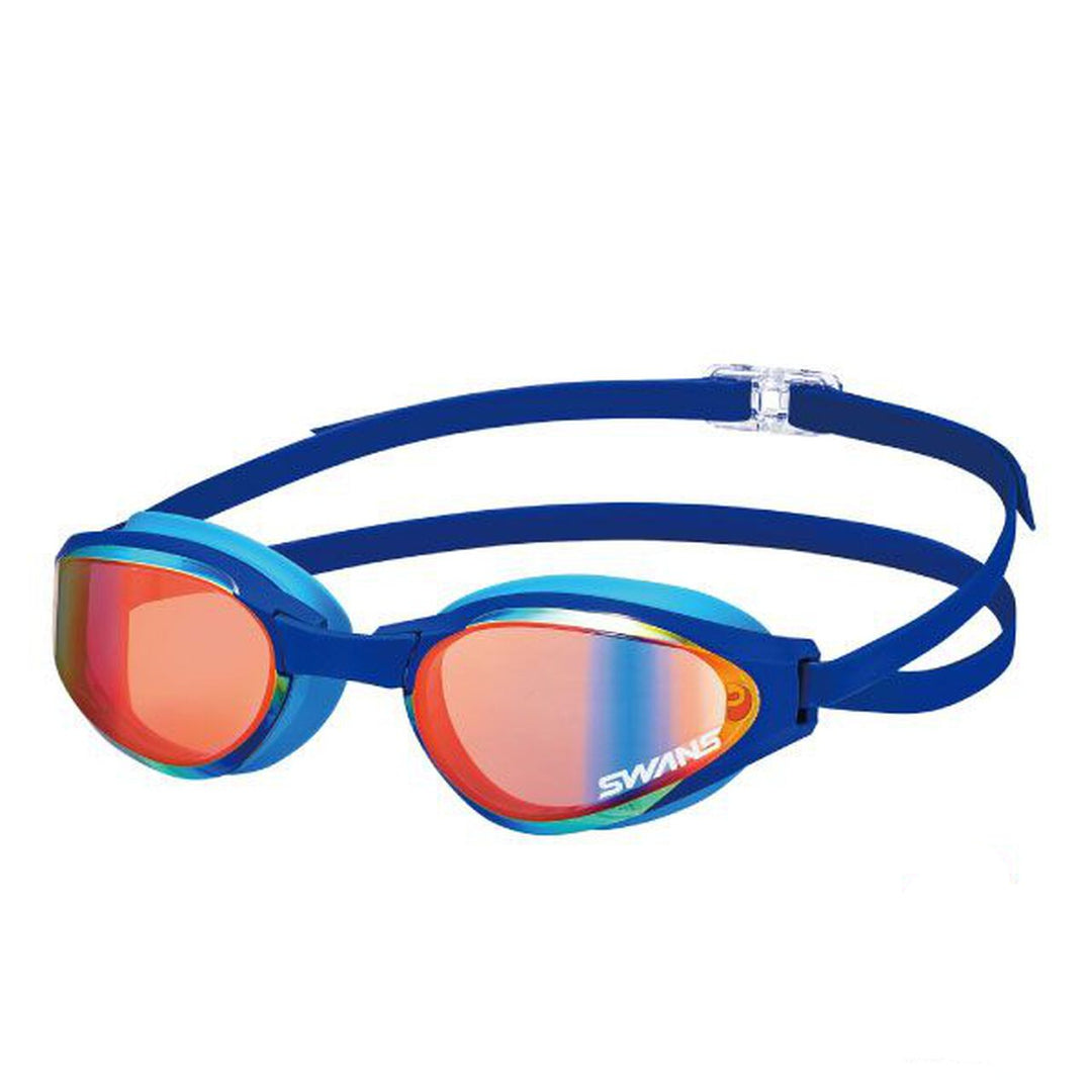 Swans Ascender SR-81M PAF Swimming Goggles (Shadow Mirror/Navy)
