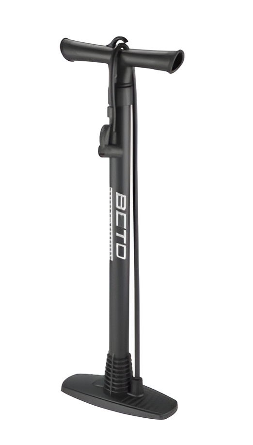 Beto CMP 103 High Pressure Floor Pump (Black)