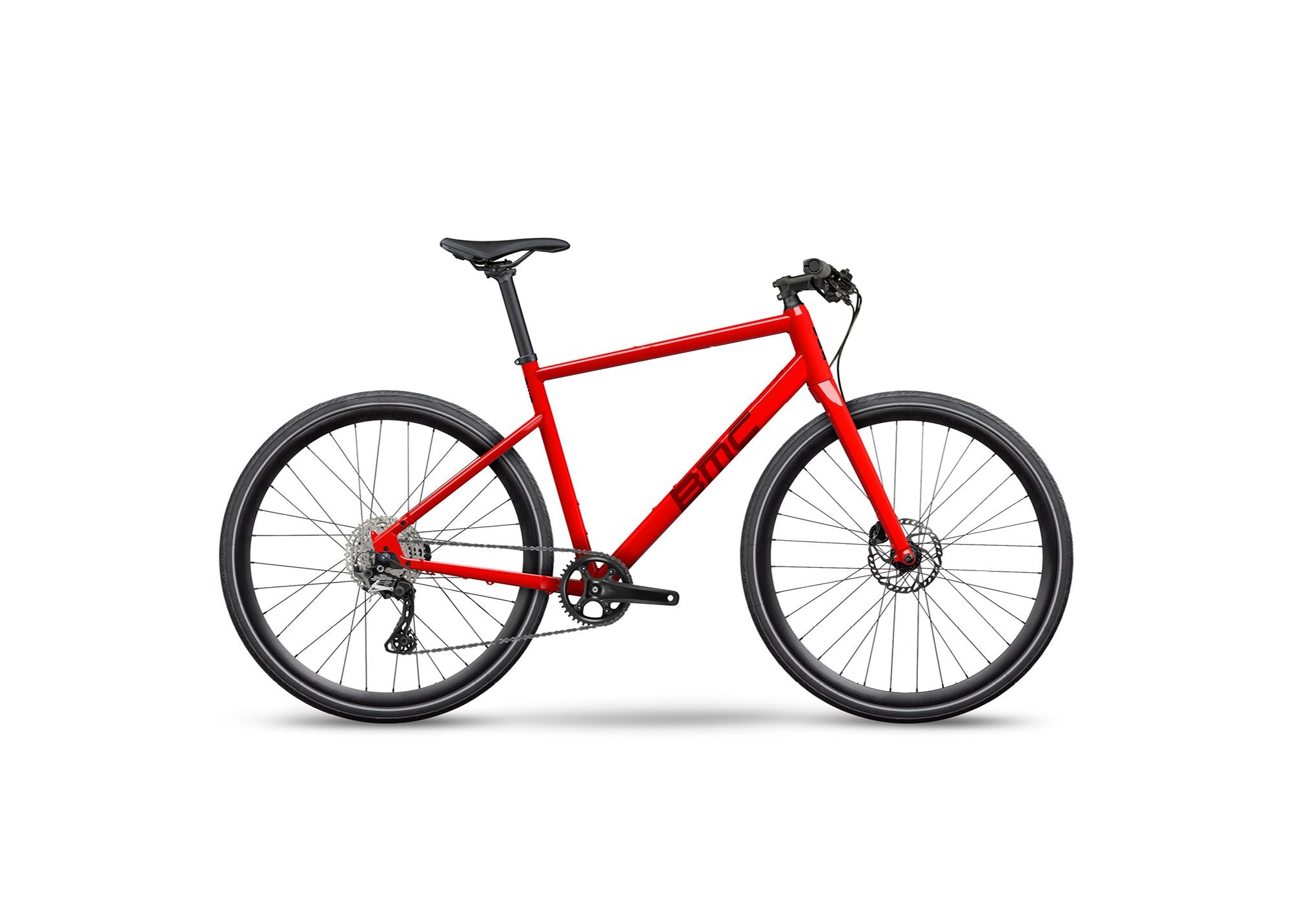 Buy BMC Alpenchallenge AL Four Red Black Hybrid Bicycle Online