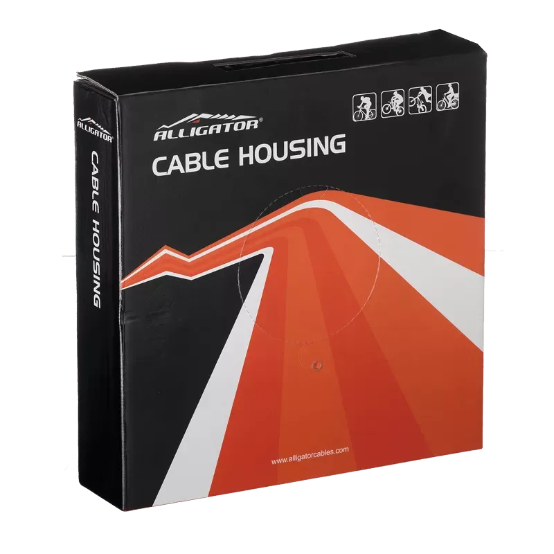 Alligator 30M Brake Cable Housing Volume Box (Black)