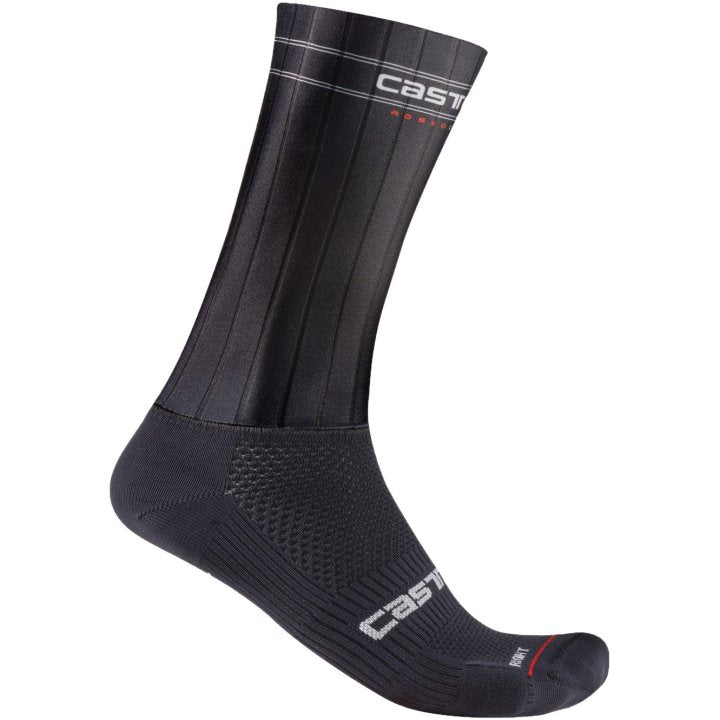Castelli Fast Feet 3 Men's Cycling Socks (Black)