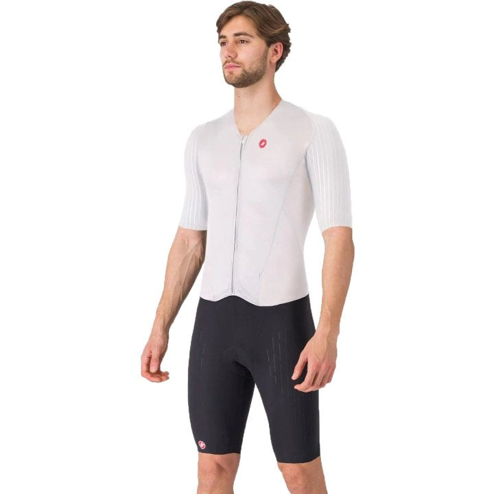 Castelli Free Sanremo 3 Men's Cycling Suit (White/Black)