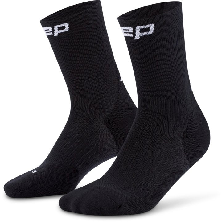 CEP Compression Core Run Mid Cut 5.0 Men's Compression Socks (Black)