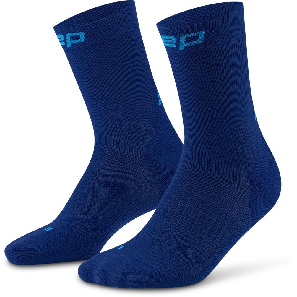 CEP Compression Core Run Mid Cut 5.0 Men's Compression Socks (Dark Blue)