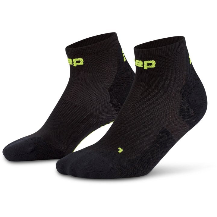 CEP Compression Core Run Ultralight Low Cut 4.0 Men's Compression Socks (Black)