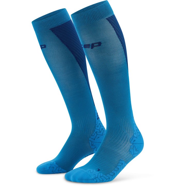 CEP Compression Core Run Ultralight 4.0 Men's Compression Socks (Blue/Dark Blue)