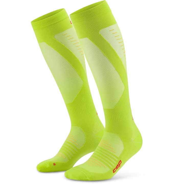 CEP Compression Pro Run Ultralight Men's Compression Socks (Lime)