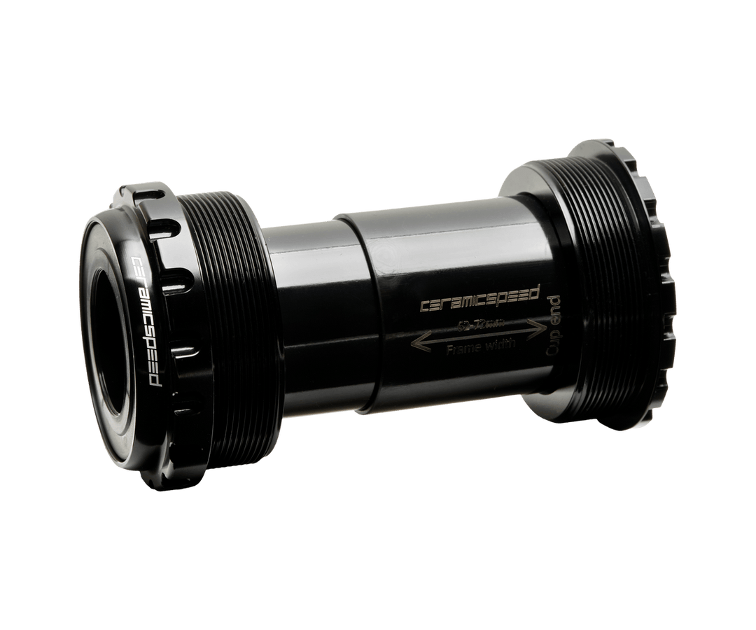 Ceramicspeed T47a Shimano Bottom Bracket (Black) - BUMSONTHESADDLE