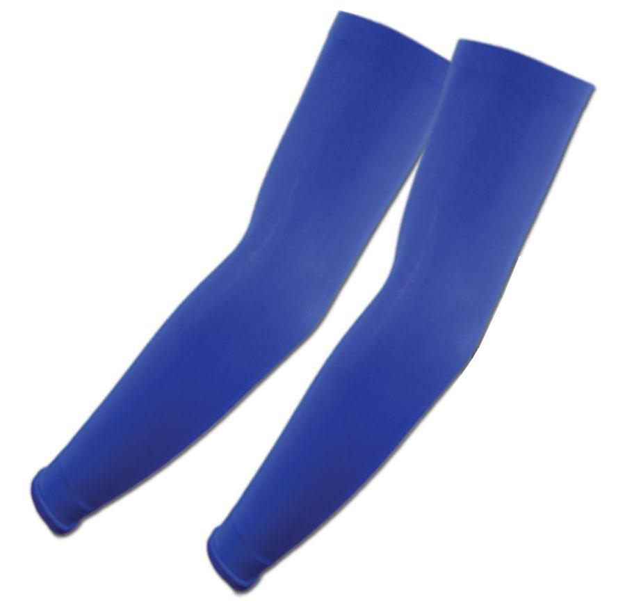 Chillmax Cooling Arm Sleeves (Deep Blue) - BUMSONTHESADDLE