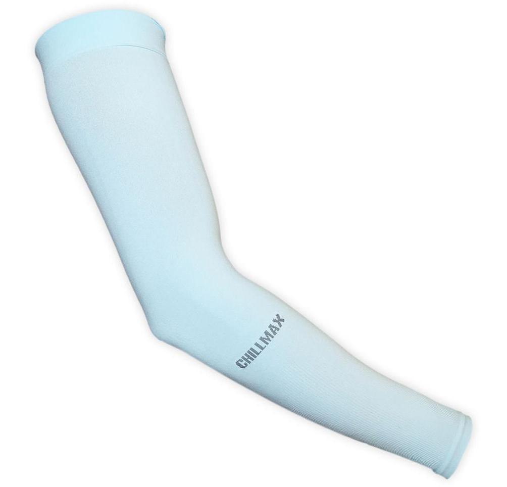 Chillmax Cooling Arm Sleeves (Light Blue) - BUMSONTHESADDLE