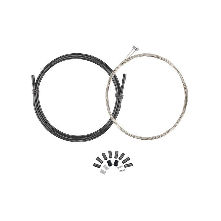 Ciclovation Shimano/Sram Premium High Performance Universal Shift Cable Set (Black) - BUMSONTHESADDLE
