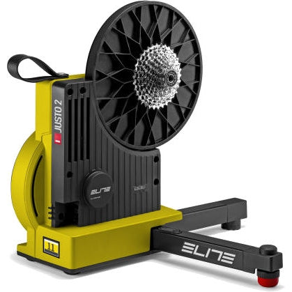 Elite Justo 2 Magnetic Direct Drive Smart Bicycle Trainer (Yellow